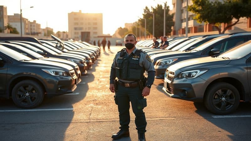 מאמץ לאומי משתלם: גניבות הרכב בישראל צנחו ב-23%, ו-115 חוליות נעצרו ברבעון אחד