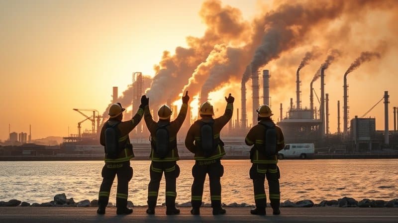 המשרד להגנת הסביבה: אין דליפת חומרים מסוכנים בבתי הזיקוק — הכיבוי הושלם בהצלחה