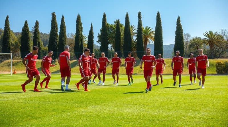 הפועל תל אביב חוזרת טעונה ממחנה אימונים בקפריסין — ברדה: "מודה לספרא על התנאים הטובים"