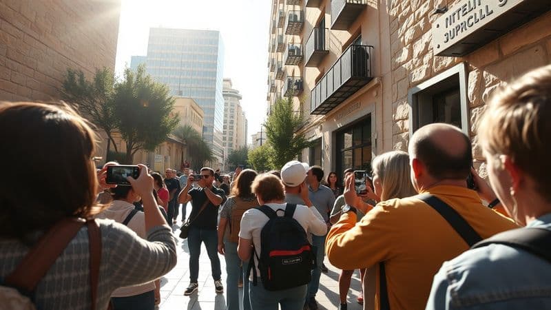 תיעוד אזרחי חושף הפרת חוק: מלון בירושלים לא פתח שעריו לעוברי אורח בזמן אזעקה