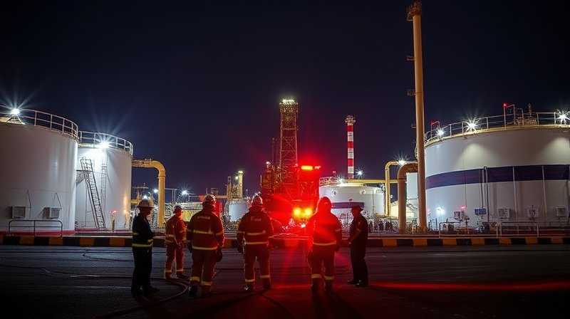 תבריז: כוחות חילוץ השתלטו במהירות על המצב במתקן פטרוכימי שהותקף