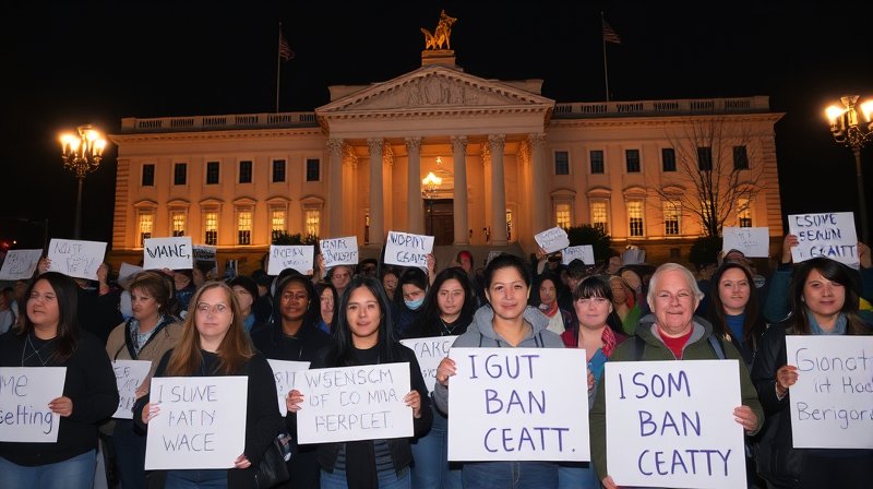 אזרחים מביעים עמדתם בנחישות בכניסה לכנסת על רקע אישור תקציב המדינה